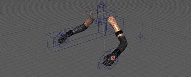 T7 Animation Rig
An animation rig designed for importing external weapon models and creating entire animation sets for them.